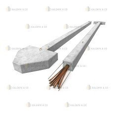 Свая для шпунтов СВ 1000-35-У Свая для шпунтов СВ 1000-35-У